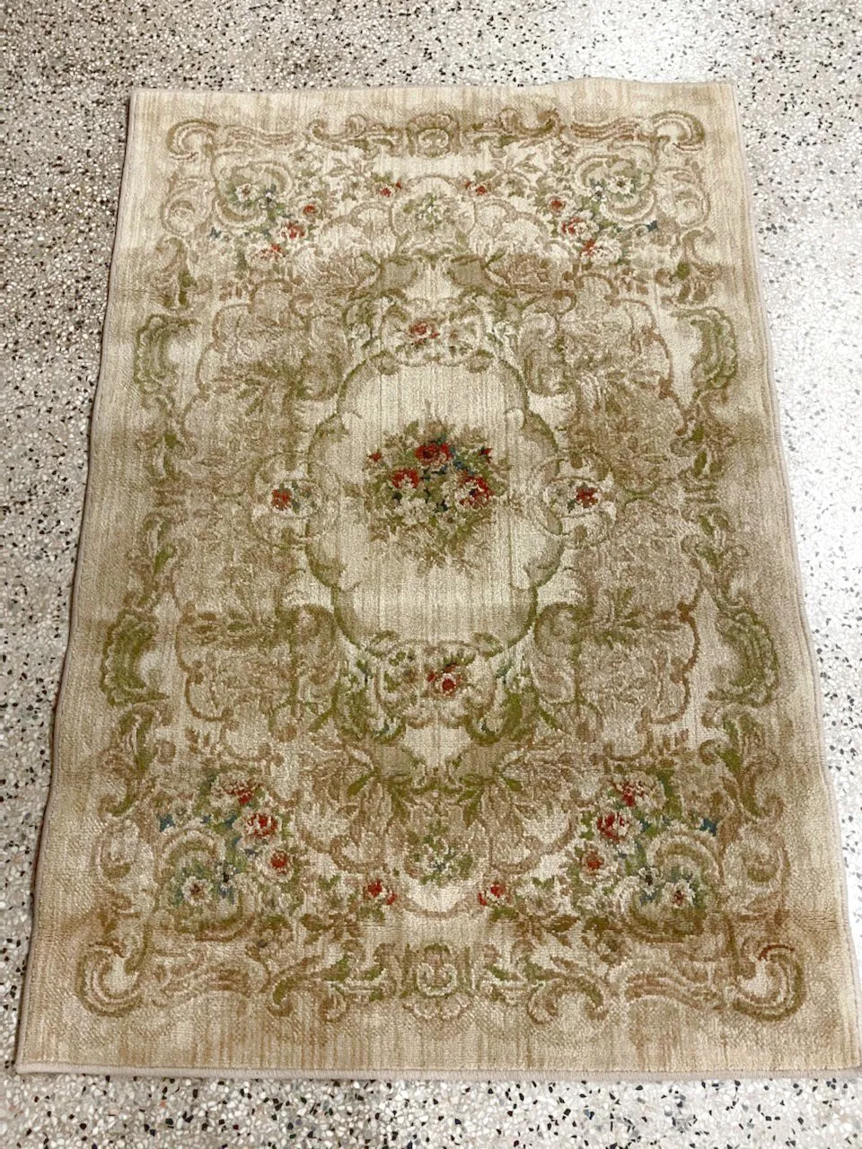 42"x61" Beige Area Rugs