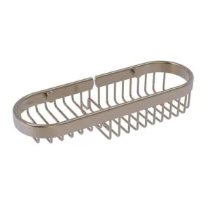 Allied Brass Combination Wire Basket in Antique Pewter