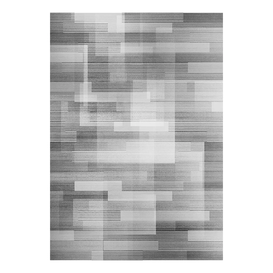 Arlen Modern Slate Printed Rug