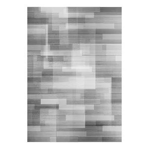 Arlen Modern Slate Printed Rug