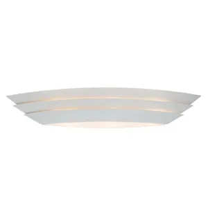 Brilliant 3 Light 75W Ship Ceiling Light - White | 59593/05