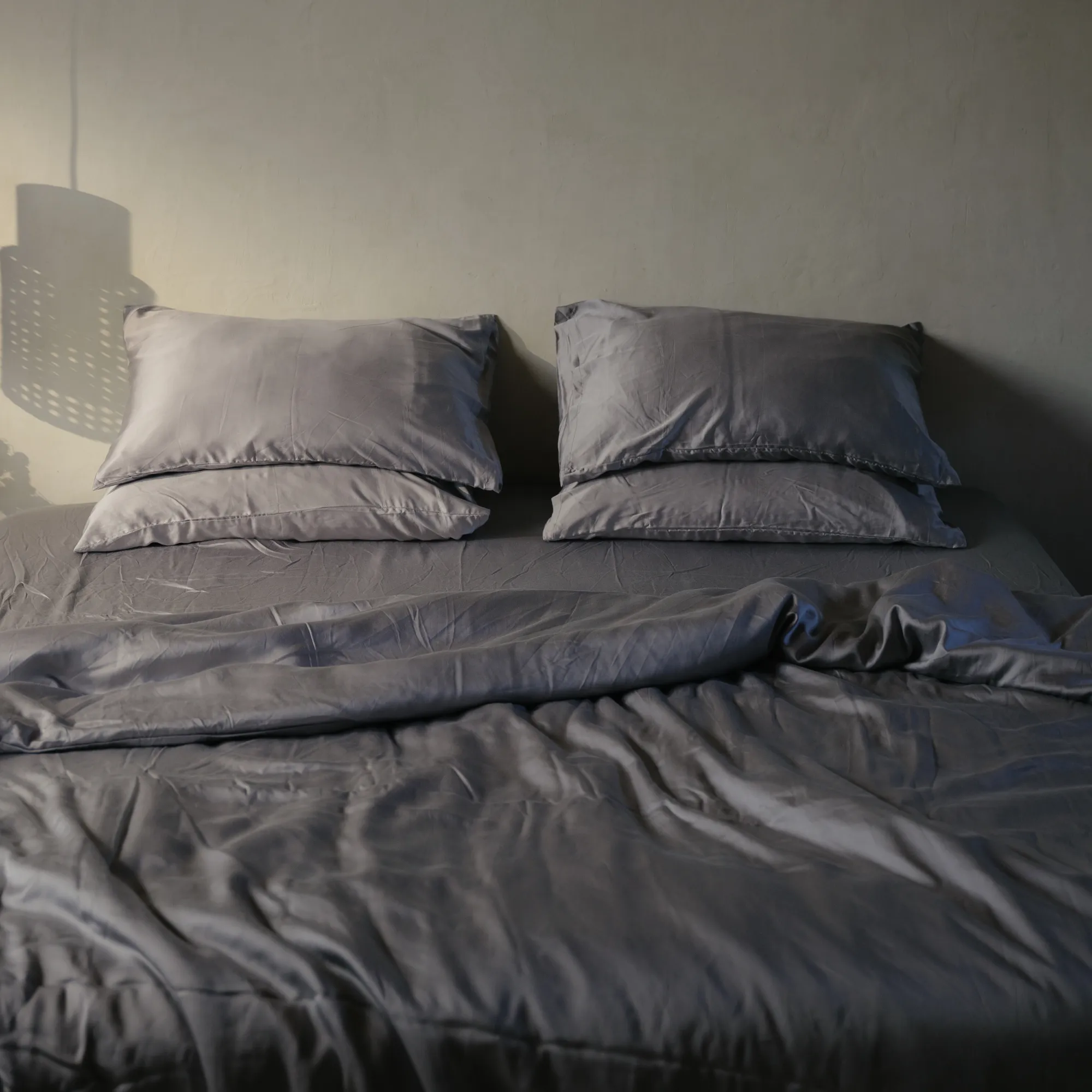 Charcoal Eucalyptus Pillowcases Set (2 pcs)