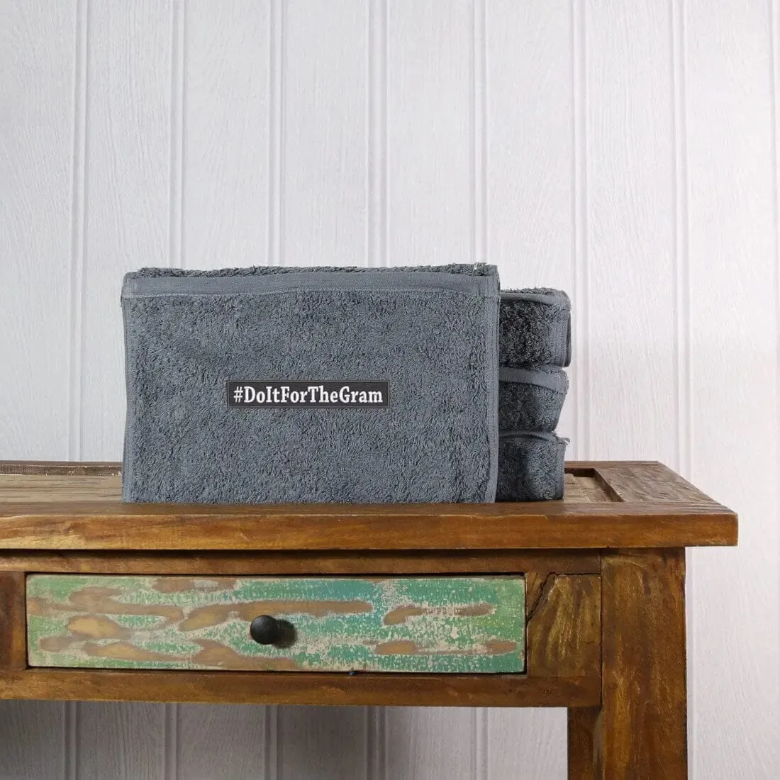 Do it for The Gram Zipped Gym Towel