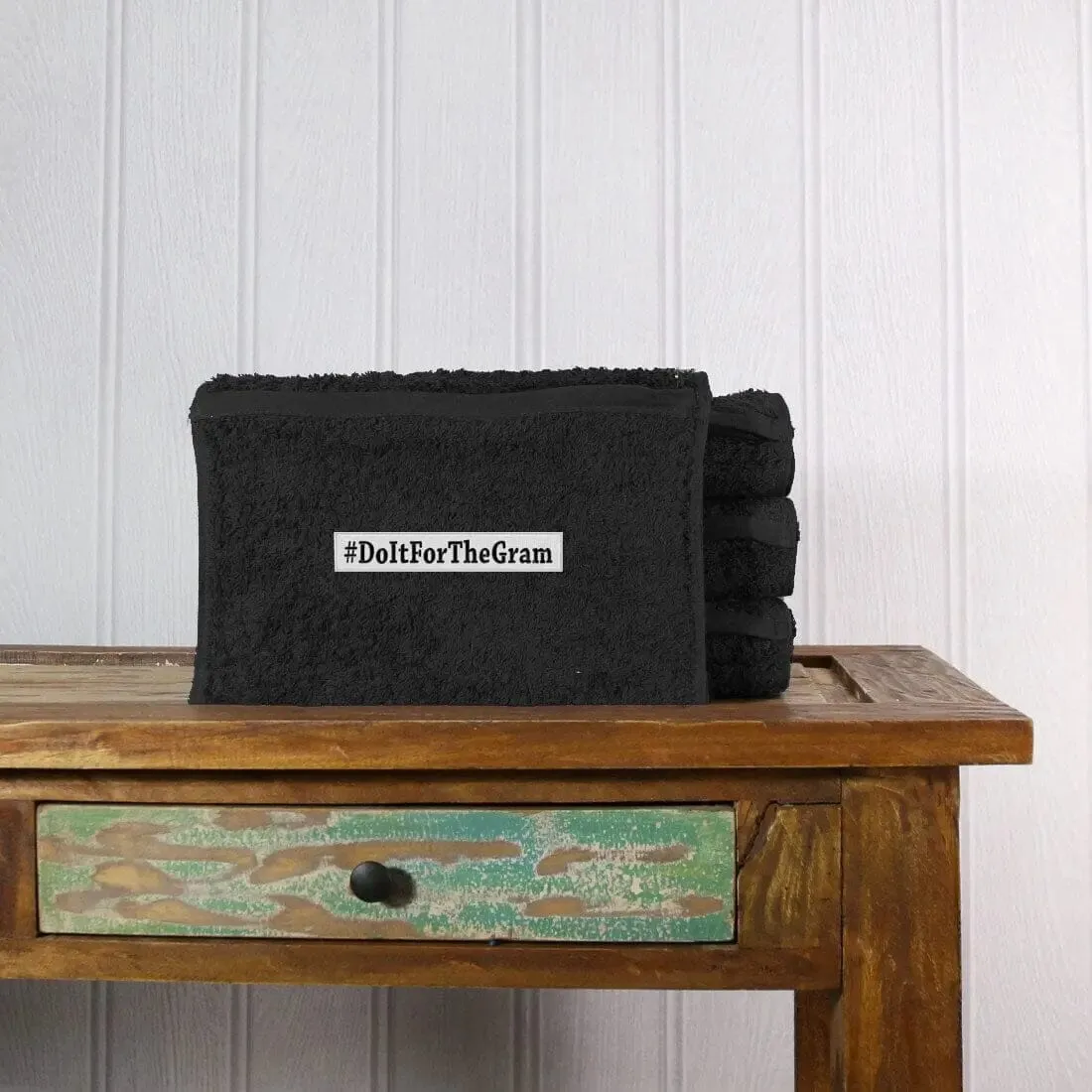 Do it for The Gram Zipped Gym Towel