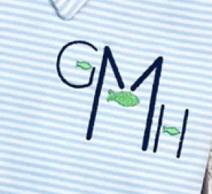 Fishy Stack Straight Mono**DESIGN ONLY**
