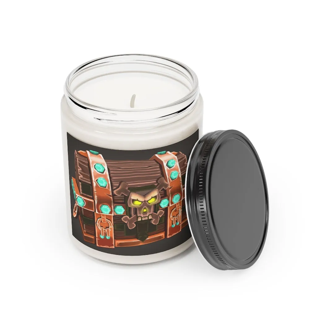 Hand-Painted Bone Chest Scented Candle, 9oz