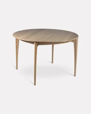 Langford White Oak Dining Table