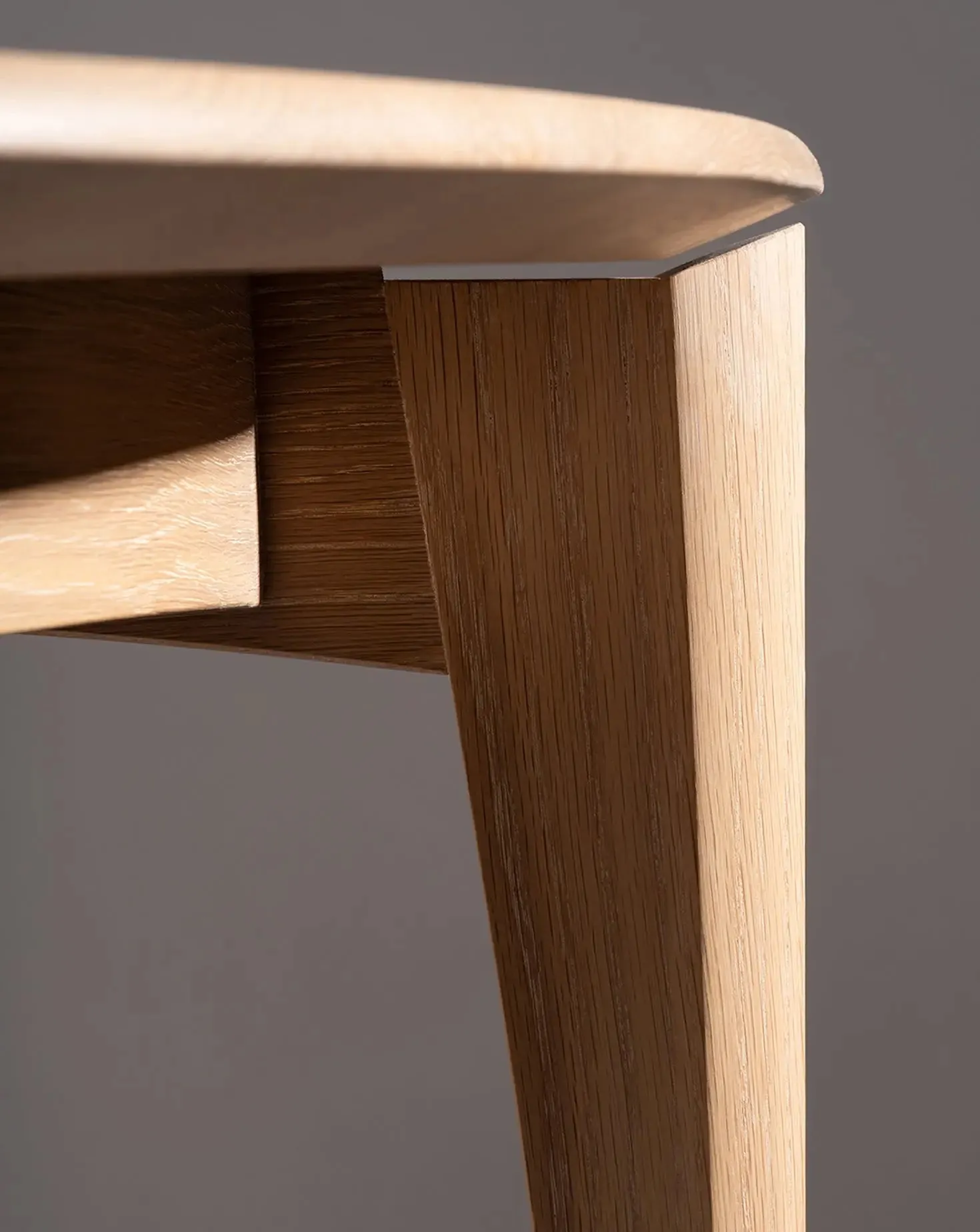 Langford White Oak Dining Table