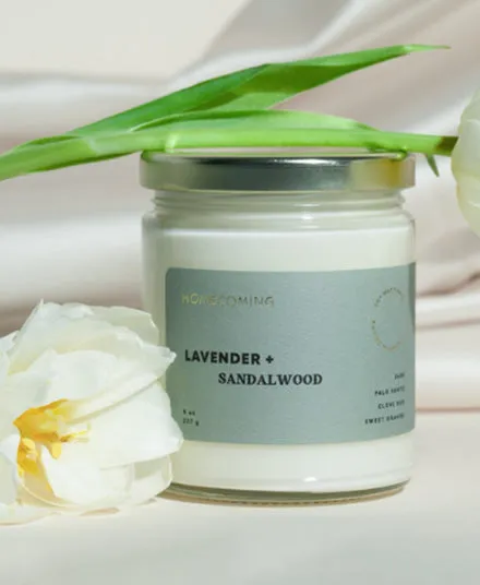 Lavender & Sandalwood Candle
