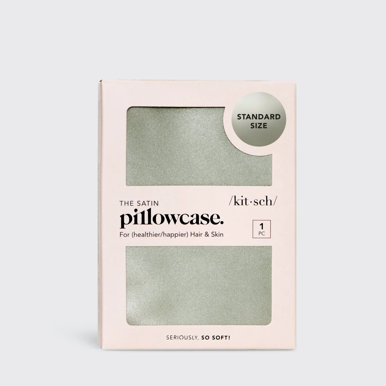 Luxe Satin Pillowcase & Eye Mask Bundle -  Sage