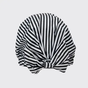Luxe Stripe Shower Cap