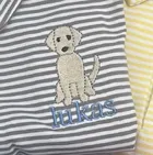 Mini Puppy Polo Embroidery**DESIGN ONLY**