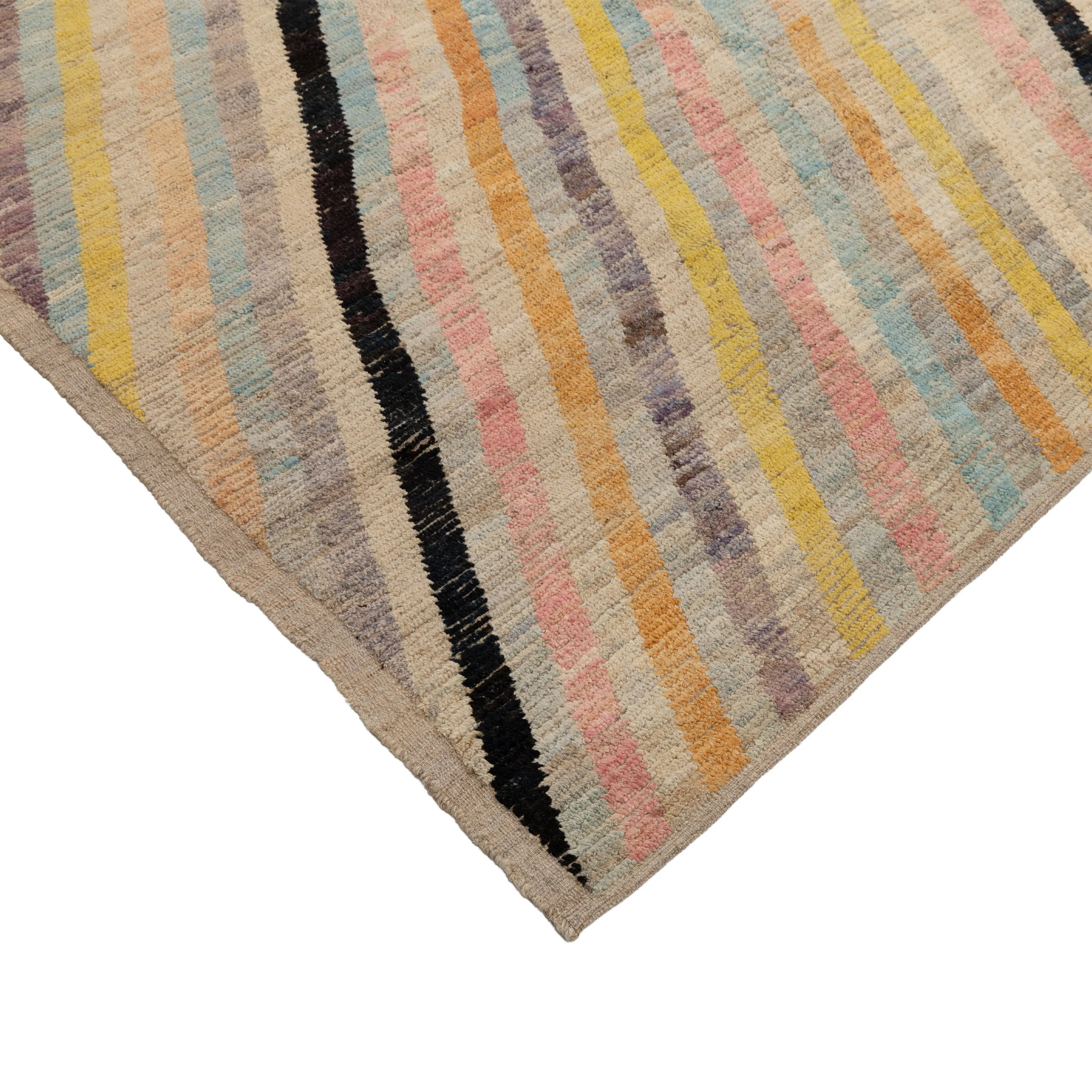 Mutlicolored Zameen Transitional Wool Rug- 14' x 17'6"