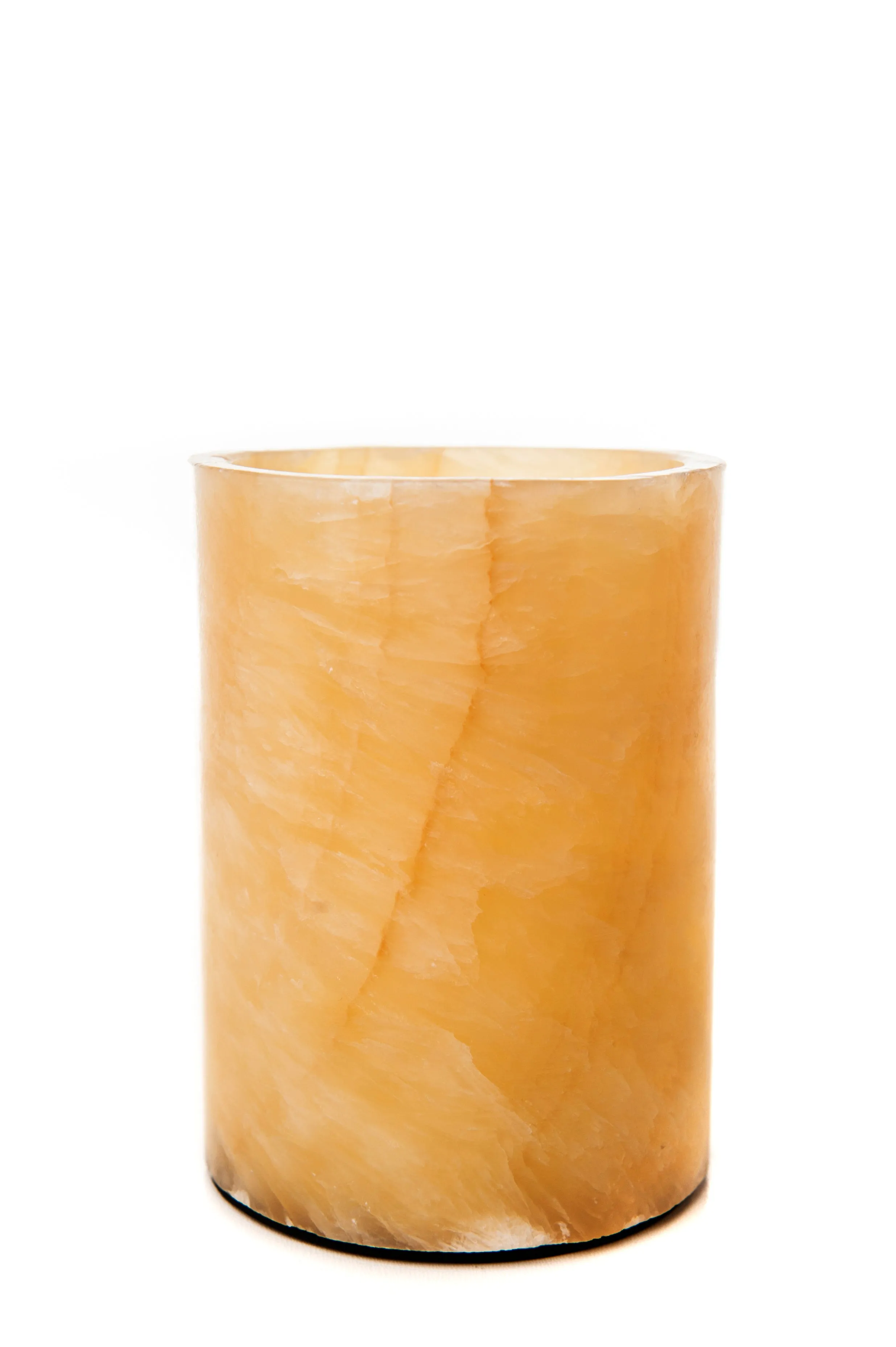 Natural Onyx Stone Candle Holders, 6 ct