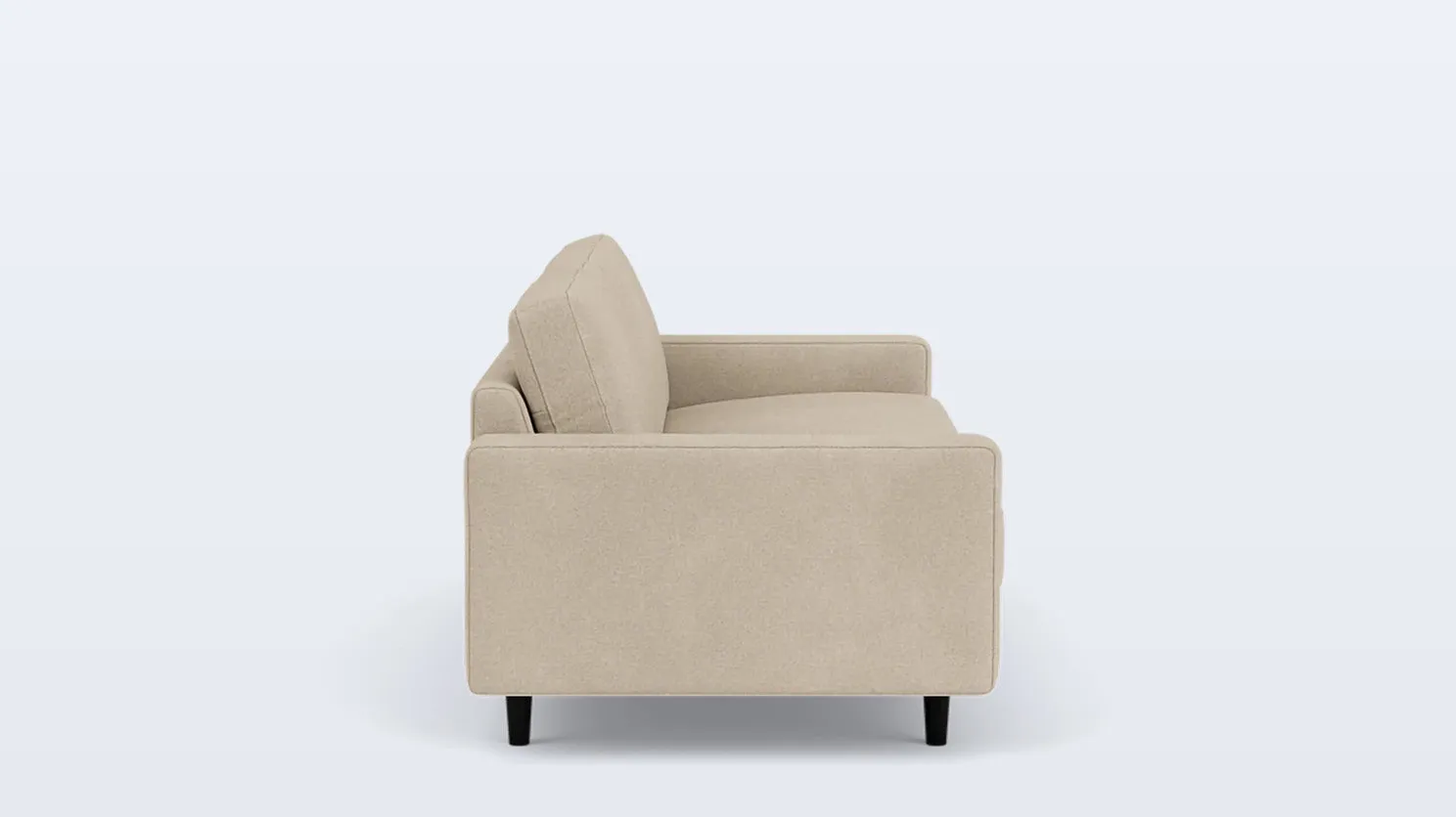 oskar 85" sofa - fabric