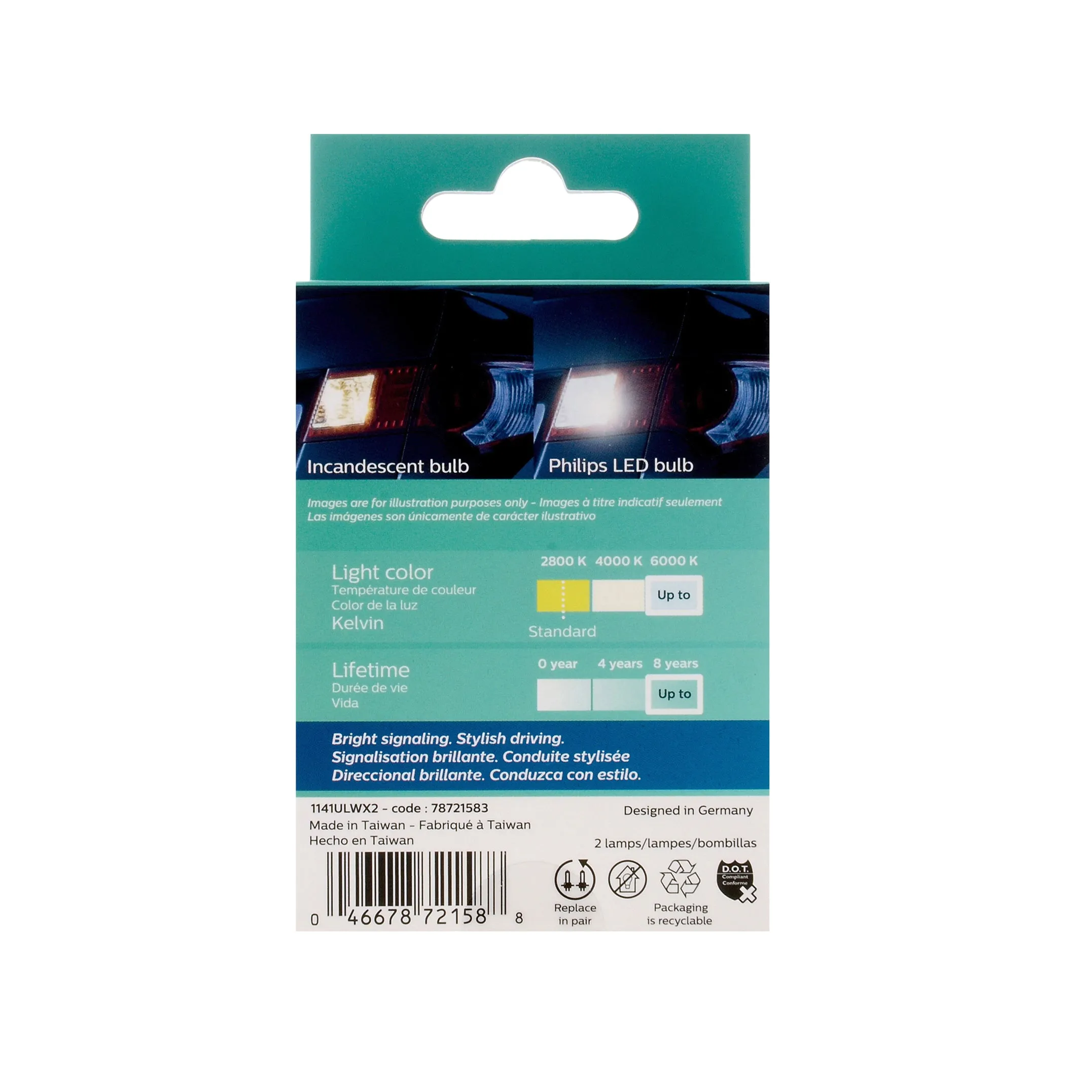 Philips Ultinon LED Bulbs, 1141