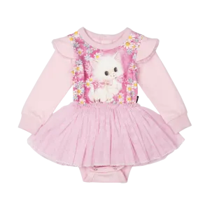 Rock Your Baby White Kitten Baby Circus Dress