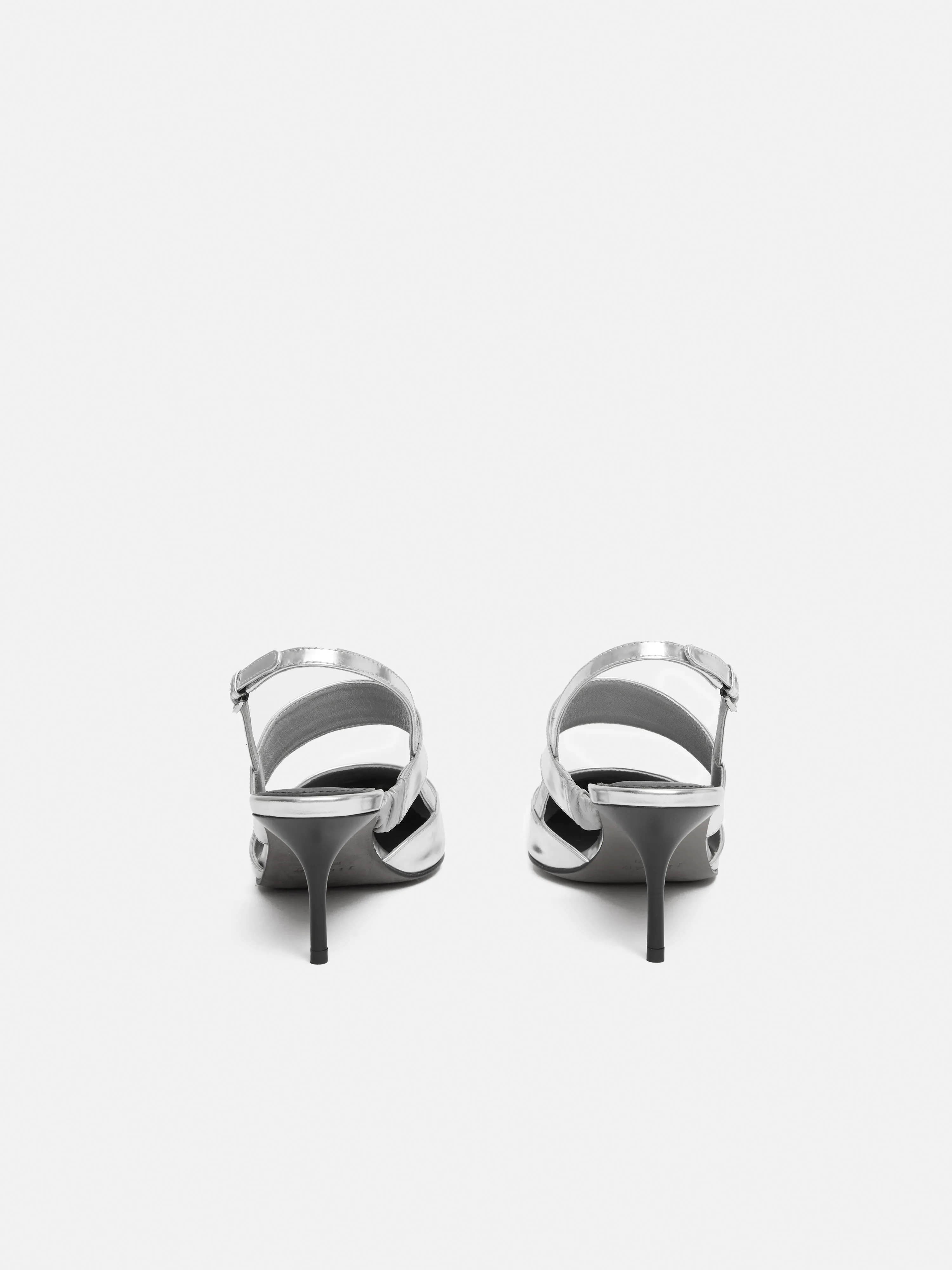 Russo Kitten Heel | Silver