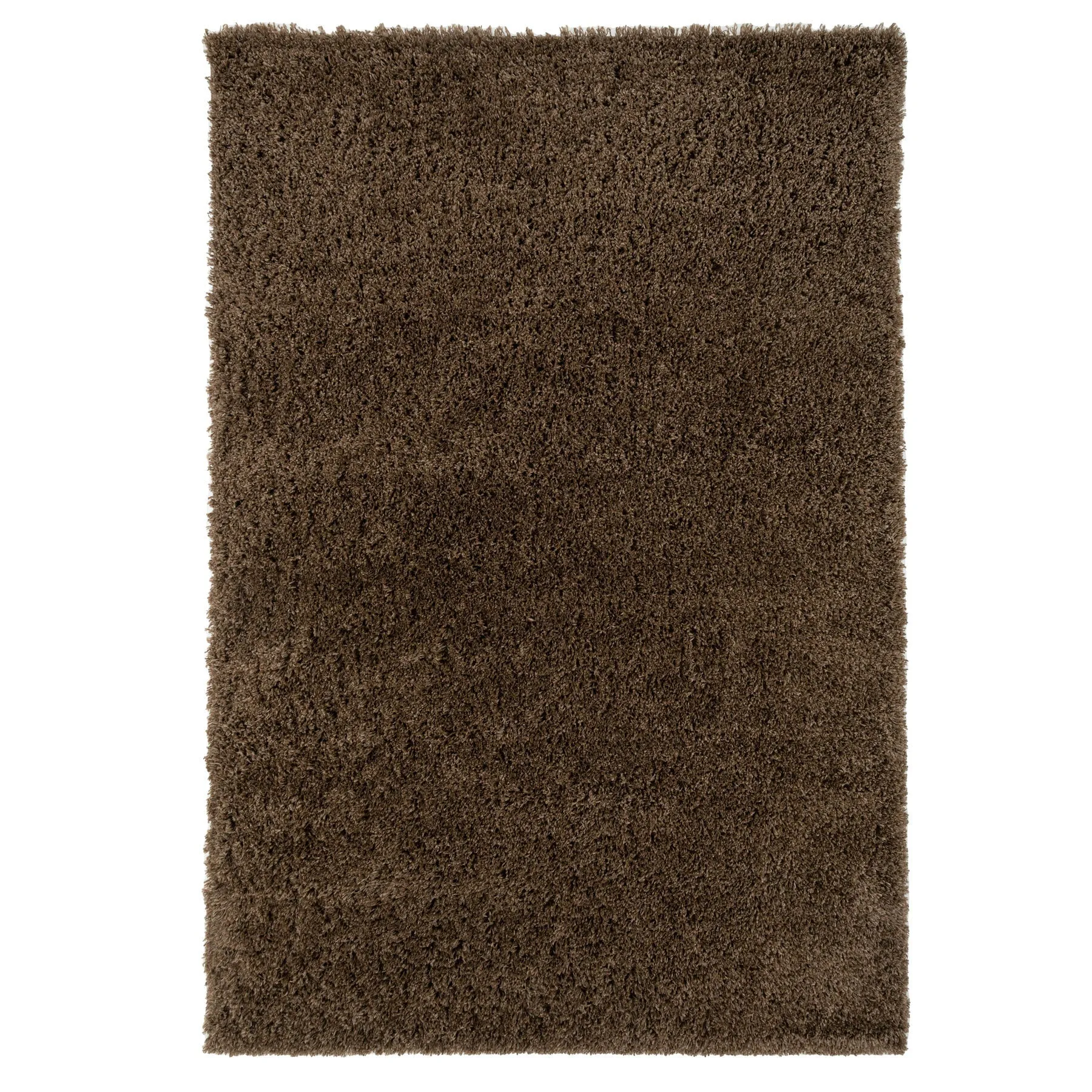 Super Soft Luxury Brown Shaggy Runner Rug