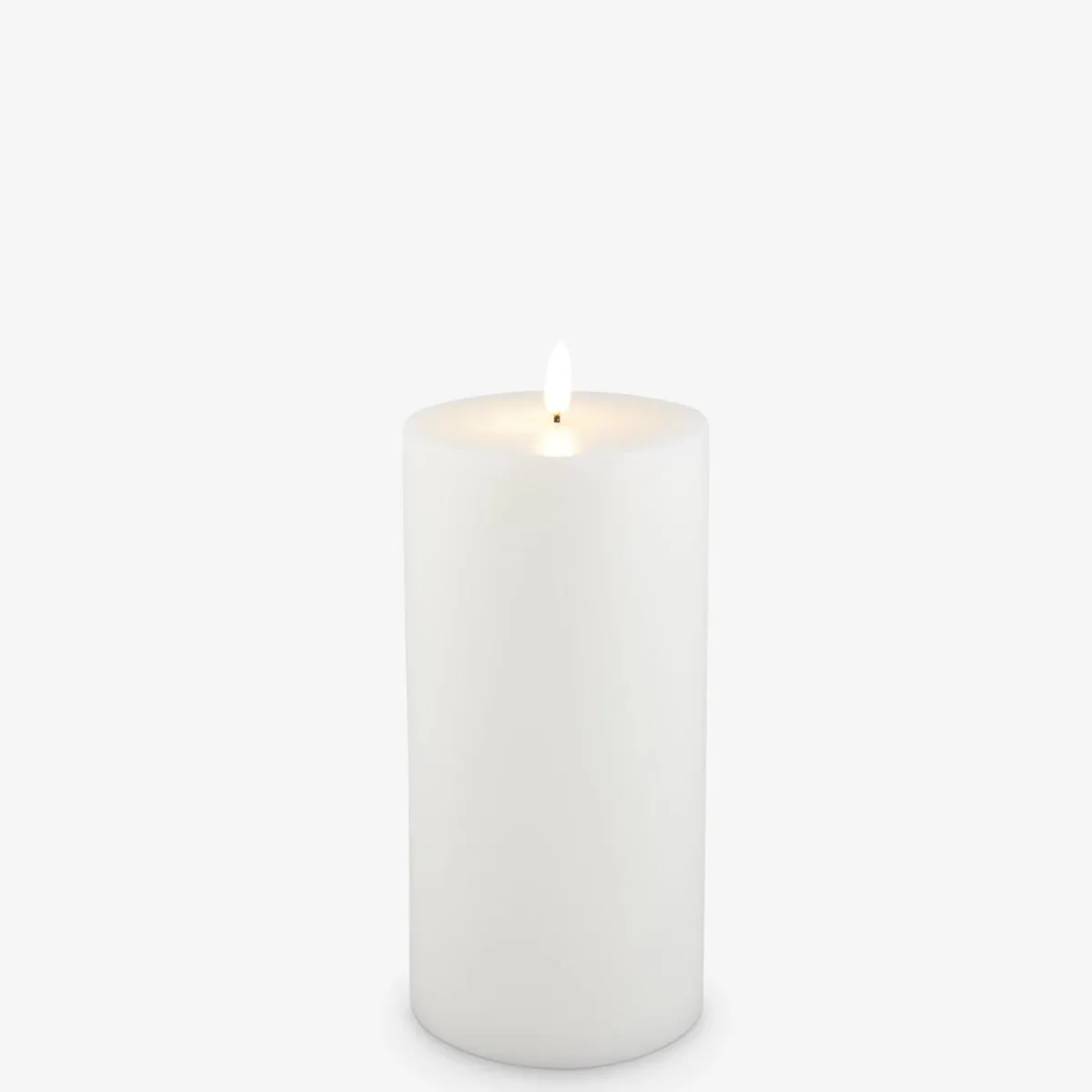 Uyuni Lighting Flameless Candles (White 10cm Wide)
