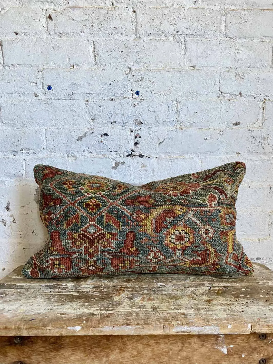 Vintage Rug Pillow No. 74
