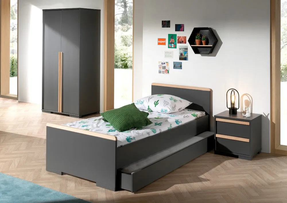 Vipack - London Nightstand - Grey