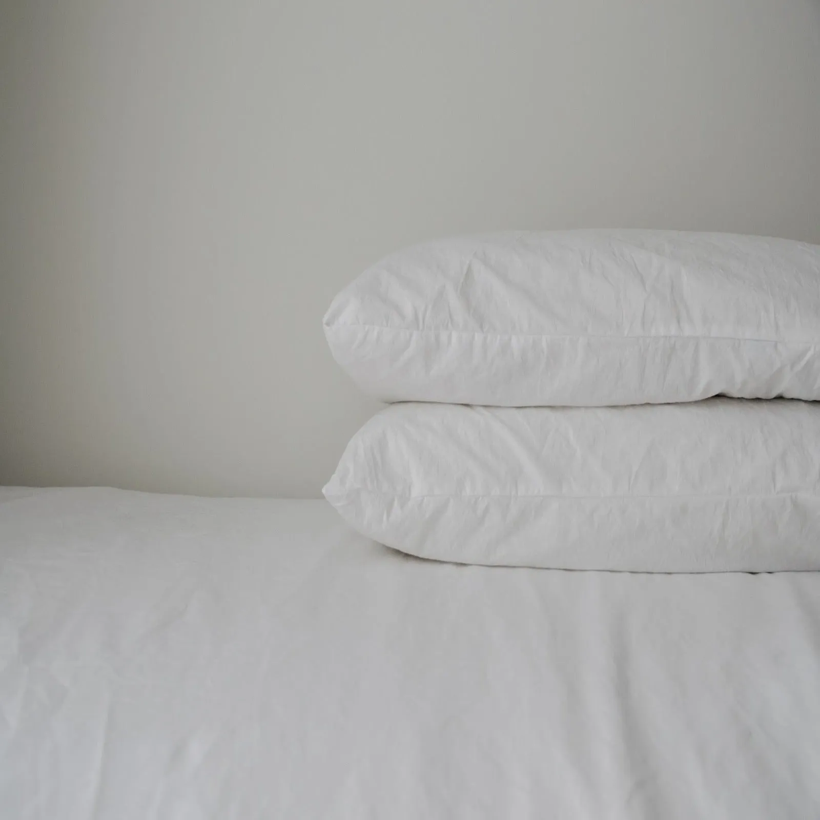White Turkish Cotton Pillowcase Set